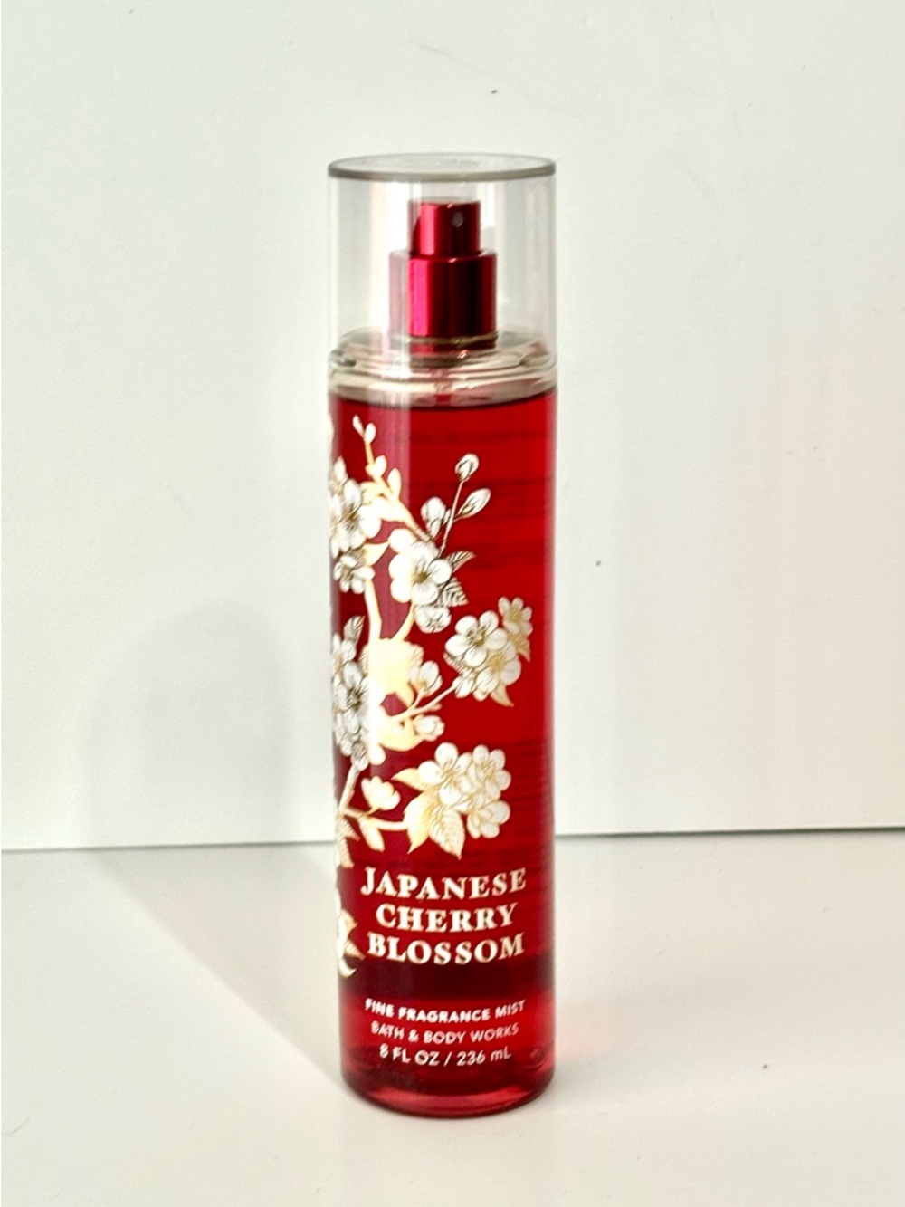 Bath & Body Works Japanese Cherry Blossom Mist - Red & Gold